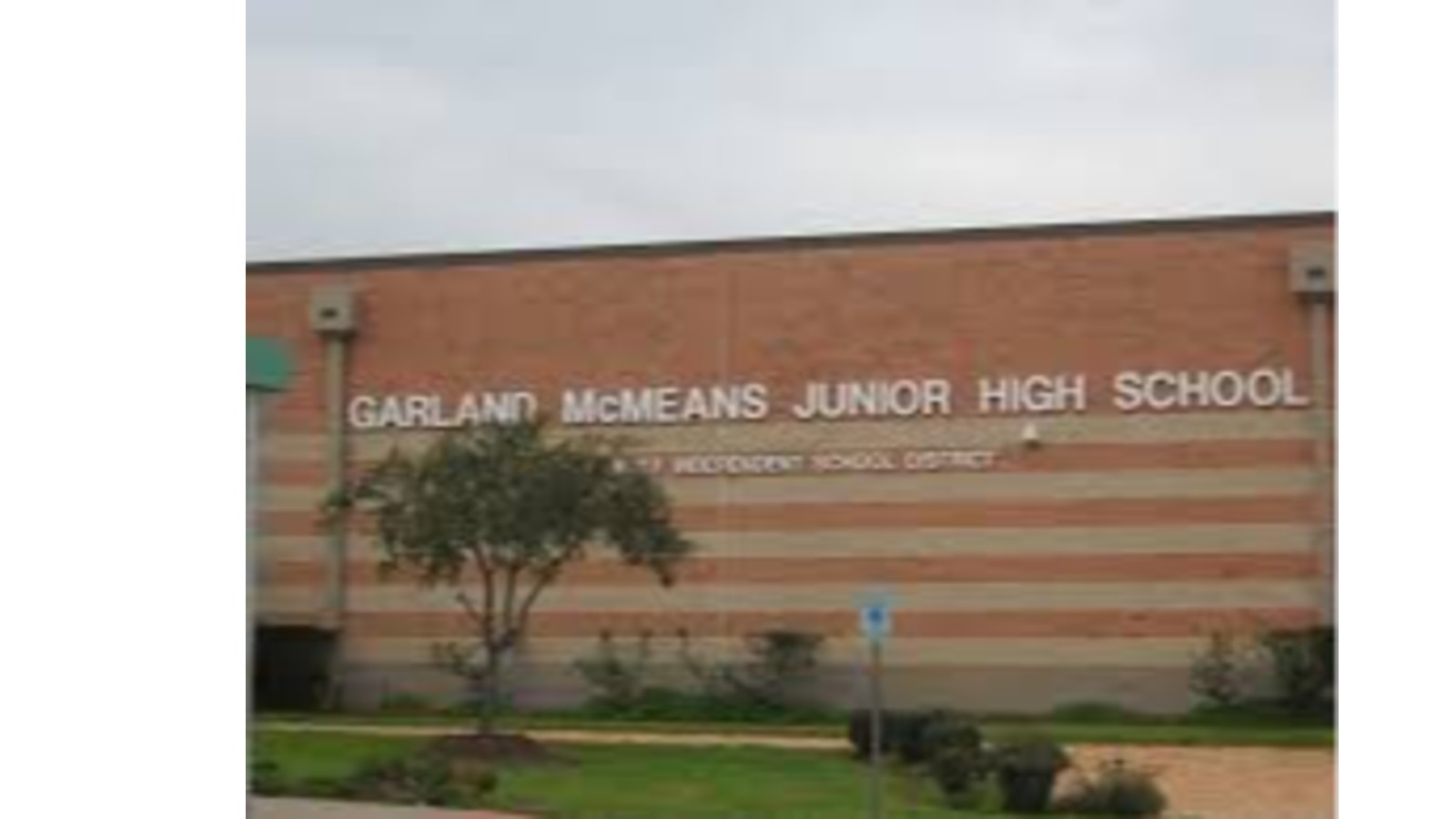 Garland McMeans Junior High School Photo